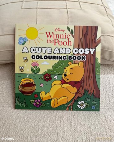 Disney Winnie the Pooh: A Cute and Cosy Colouring Book - Walt Disney [KSIĄŻKA]