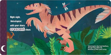 Night Night Tyrannosaurus: A Dinosaur Bedtime Board Book from the Author of the Baby University Books - Chris Ferrie [KSIĄŻKA]