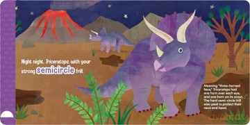 Night Night Tyrannosaurus: A Dinosaur Bedtime Board Book from the Author of the Baby University Books - Chris Ferrie [KSIĄŻKA]