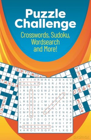 Puzzle Challenge: Over 200 Crosswords, Sudoku, Wordsearch and More! - Eric Saunders [KSIĄŻKA]