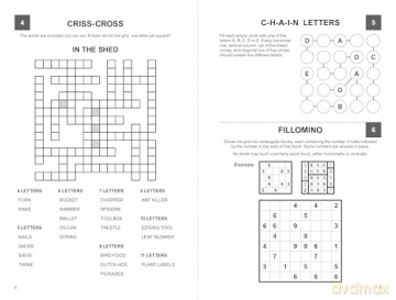 Puzzle Challenge: Over 200 Crosswords, Sudoku, Wordsearch and More! - Eric Saunders [KSIĄŻKA]