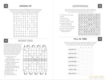 Puzzle Challenge: Over 200 Crosswords, Sudoku, Wordsearch and More! - Eric Saunders [KSIĄŻKA]
