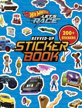 Hot Wheels: Let's Race: Revved Up Sticker Book - Hot Wheels [KSIĄŻKA]