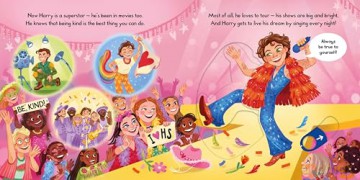 Little Superstars: Harry: A push, pull, slide book about your favourite popstar! (Little Superstars - Campbell, 3) - Campbell Books [KSIĄŻKA]