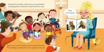 Little Superstars: Dolly: A push, pull, slide book about your favourite Country Music Legend! (Little Superstars - Campbell, 4) - Campbell Books [KSIĄŻKA]