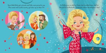 Little Superstars: Dolly: A push, pull, slide book about your favourite Country Music Legend! (Little Superstars - Campbell, 4) - Campbell Books [KSIĄŻKA]