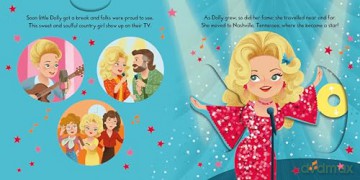 Little Superstars: Dolly: A push, pull, slide book about your favourite Country Music Legend! (Little Superstars - Campbell, 4) - Campbell Books [KSIĄŻKA]