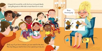 Little Superstars: Dolly: A push, pull, slide book about your favourite Country Music Legend! (Little Superstars - Campbell, 4) - Campbell Books [KSIĄŻKA]