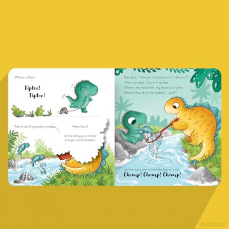 Big Like You: A dinosaur's guide to healthy eating (Dinosaur Guides) - Mama Makes Books [KSIĄŻKA]