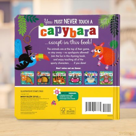 Never Touch a Capybara! - Cara Jenkins [KSIĄŻKA]