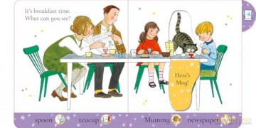 Mog: Spot and Say: A brand new lift-the-flap book from Judith Kerr, author of The Tiger Who Came to Tea - Judith Kerr [KSIĄŻKA]