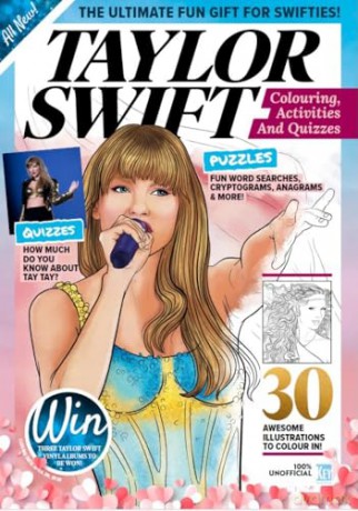 Taylor Swift: Colouring, Activities and Quizzes [KSIĄŻKA]