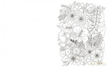 The Beautiful Blooms Colouring Book: Over 40 Floral Designs to Colour (Arcturus Creative Colouring) - Tansy Willow [KSIĄŻKA]