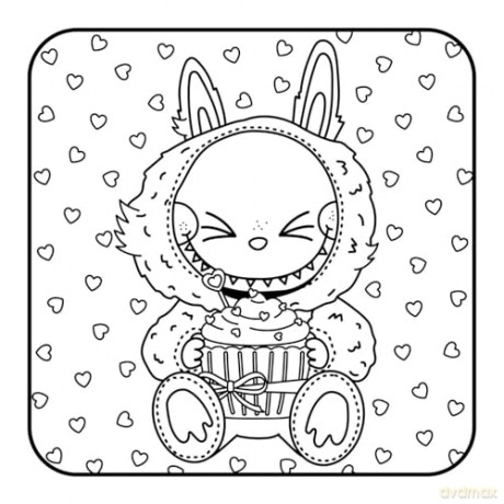 The Lafufu in Love Cosy Colouring Book: The perfect Valentine's Day gift for kids!: Volume 3 (Lafufu Activity Books) - Lafufu [KSIĄŻKA]