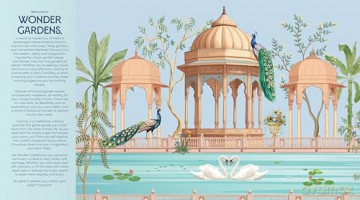 Wonder Gardens Coloring Book: Color Your Way Through Enchanted Flora and Tranquil Landscapes (Chartwell Coloring Books) [KSIĄŻKA]