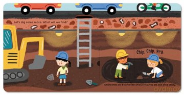 Digging for Dinosaurs: Beneath the Street - June Smalls [KSIĄŻKA]