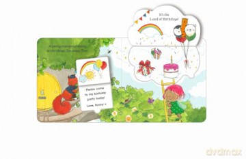 The Magic Faraway Tree: Happy Birthday: A Lift-the-Flap Story - Enid Blyton [KSIĄŻKA]
