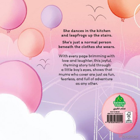 My Super Fun Niqabi Mum! - A joyful, inclusive story about the universal bond between parent and child. Perfect for young Muslim readers! - Red [KSIĄŻKA]