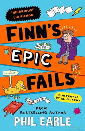 Finn's Epic Fails: The hilarious new series packed with school fails, friendship, pranks and chaos! - Phil Earle [KSIĄŻKA]