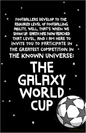 The Galaxy World Cup: think Space Jam but with football! - Alan Joyce [KOMIKS]