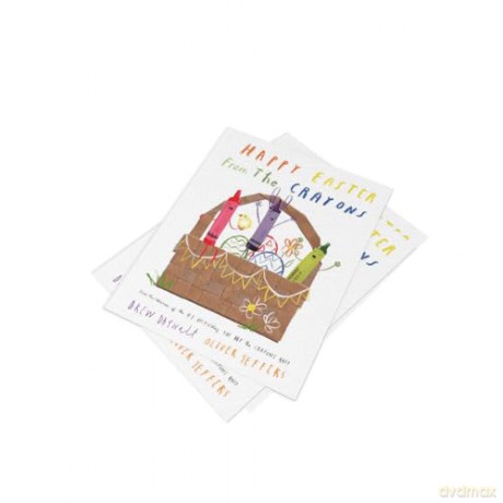 Happy Easter from the Crayons: From the creators of the #1 bestselling The Day the Crayons Quit - the perfect Easter picture book for kids! - Drew Daywalt [KSIĄŻKA]