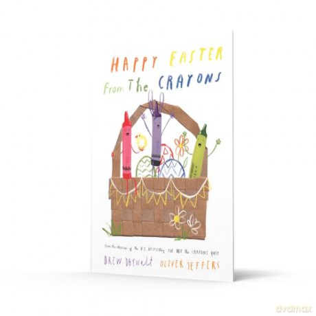 Happy Easter from the Crayons: From the creators of the #1 bestselling The Day the Crayons Quit - the perfect Easter picture book for kids! - Drew Daywalt [KSIĄŻKA]
