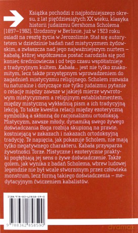 Kabała i jej symbolika - Gershom Scholem [KSIĄŻKA]
