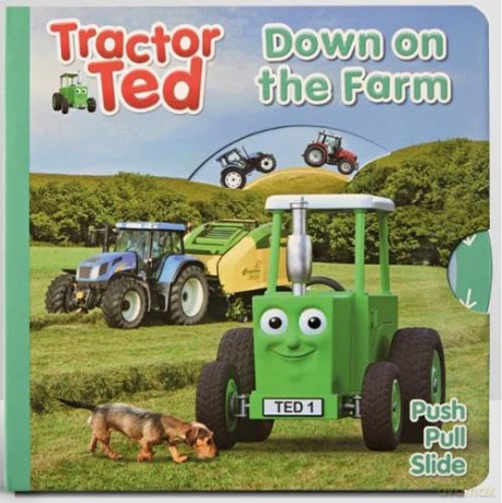 Tractor Ted Down on the Farm, Push Pull Slide - alexandra heard [KSIĄŻKA]