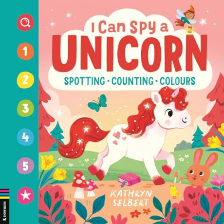 I Can Spy a Unicorn: Spotting, Counting, Colours - Buster Books [KSIĄŻKA]
