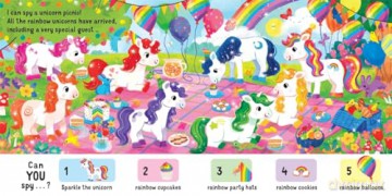 I Can Spy a Unicorn: Spotting, Counting, Colours - Buster Books [KSIĄŻKA]