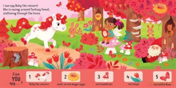 I Can Spy a Unicorn: Spotting, Counting, Colours - Buster Books [KSIĄŻKA]