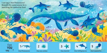 I Can Spy a Dinosaur: Spotting, Counting, Colours - Buster Books [KSIĄŻKA]