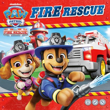 PAW Patrol Fire Rescue Picture Book: Brand new fire engine rescue adventure, perfect for fans of the Nickelodeon TV show! - Paw Patrol [KSIĄŻKA]