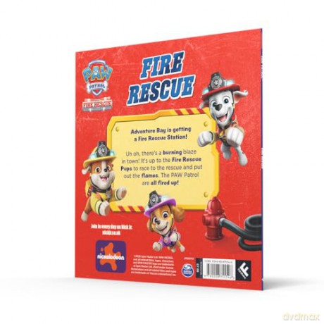 PAW Patrol Fire Rescue Picture Book: Brand new fire engine rescue adventure, perfect for fans of the Nickelodeon TV show! - Paw Patrol [KSIĄŻKA]
