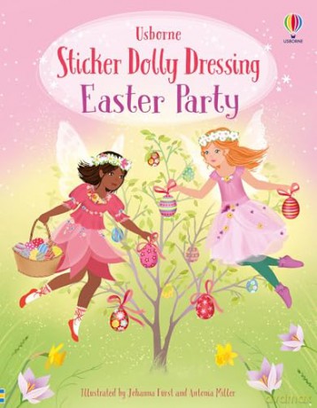 Sticker Dolly Dressing Easter Party - Fiona Watt [KSIĄŻKA]