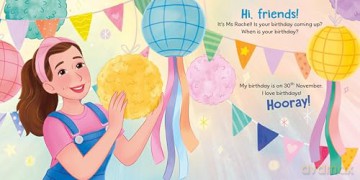 Ms Rachel: Happy Birthday, Wonderful You!: Encouraging Imaginative Play and Social Skills - Ms Rachel [KSIĄŻKA]