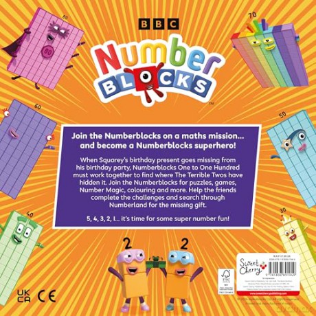Numberblocks Superheroes: A Numberblocks Activity Book - Perfect for Fans of the TV Series! Perfect for Ages 3+ - Numberblocks [KSIĄŻKA]