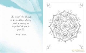 The Calming Mandala Colouring Book: Includes 45 Meditative Images (Arcturus Creative Colour by Numbers) - September Reed [KSIĄŻKA]