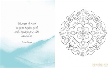 The Calming Mandala Colouring Book: Includes 45 Meditative Images (Arcturus Creative Colour by Numbers) - September Reed [KSIĄŻKA]