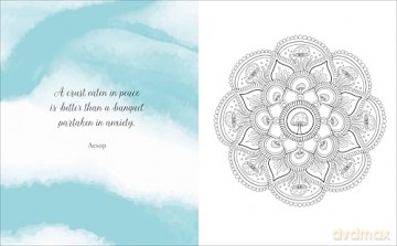 The Calming Mandala Colouring Book: Includes 45 Meditative Images (Arcturus Creative Colour by Numbers) - September Reed [KSIĄŻKA]