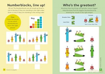 Numberblocks Red Level Workbook: Puzzles and Games Educational Activities Perfect for Early Learning and Fans of the TV Series Ages 3-5+ (Numberblocks, Alphablocks and Colourblocks Workbooks) - Numberblocks [KSIĄŻKA]
