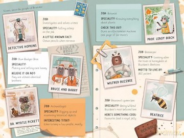The Case of the Missing Flower (Ivy and Bearlock 1): 15 Puzzles for Sleuths to Solve (Ivy and Bearlock Holmes) - Kristyna Litten [KSIĄŻKA]