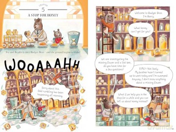 The Case of the Missing Flower (Ivy and Bearlock 1): 15 Puzzles for Sleuths to Solve (Ivy and Bearlock Holmes) - Kristyna Litten [KSIĄŻKA]