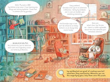 The Case of the Missing Flower (Ivy and Bearlock 1): 15 Puzzles for Sleuths to Solve (Ivy and Bearlock Holmes) - Kristyna Litten [KSIĄŻKA]
