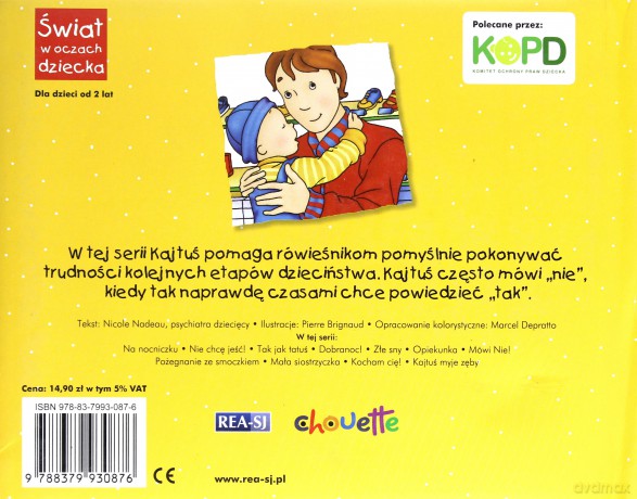 Kajtuś. Mówi Nie! - Nicole Nadeau [KSIĄŻKA]
