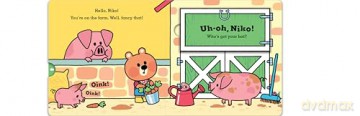Uh-Oh, Niko: The Farm: Discover animals, tractors and more on the farm with this interactive board book - Chris Chatterton [KSIĄŻKA]