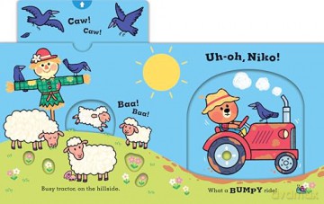 Uh-Oh, Niko: The Farm: Discover animals, tractors and more on the farm with this interactive board book - Chris Chatterton [KSIĄŻKA]