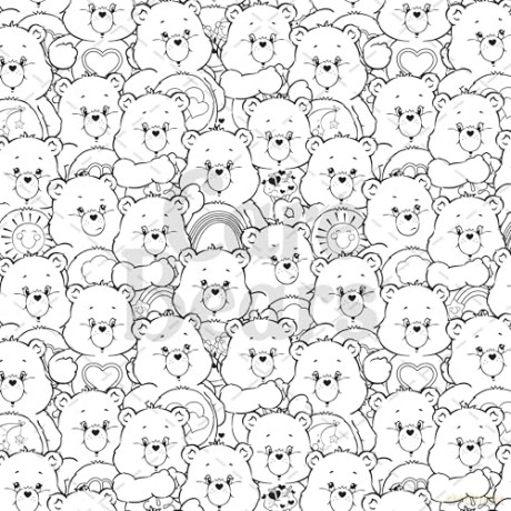 Care Bears: The Official Colouring Book - Care Bears [KSIĄŻKA]