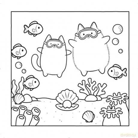 M.E.S.A - Cozy Kitty Travel: Cute and Very Cozy Colouring: 4 - M.E.S.A [KSIĄŻKA]
