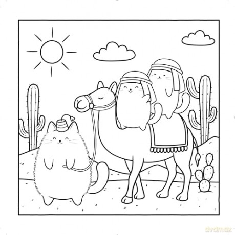 M.E.S.A - Cozy Kitty Travel: Cute and Very Cozy Colouring: 4 - M.E.S.A [KSIĄŻKA]